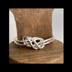 Silver Knot Bracelet